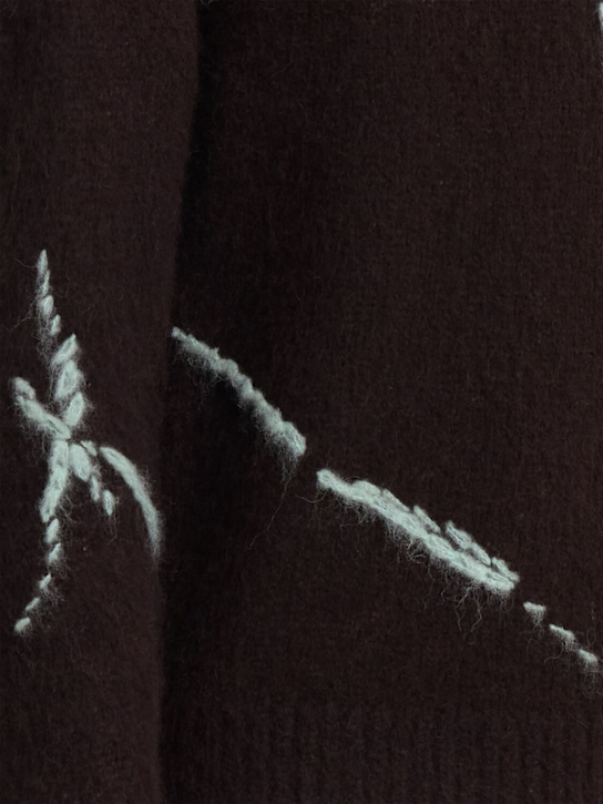 Dries Van Noten - Pullover aus Alpakamischung „Mouche“