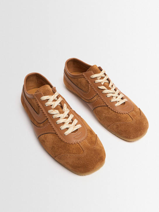 Dries Van Noten: Sneakers aus Wildleder und Leder