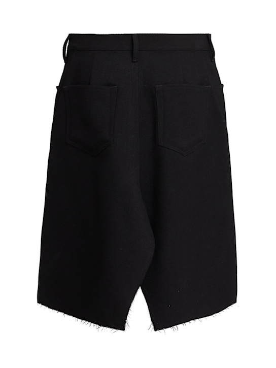 Rick Owens: Rock aus Wolle mit Schlitz
