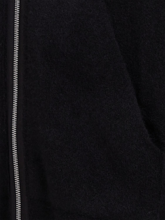 Rick Owens: Hoodie aus Alpakamischung „Gimp“