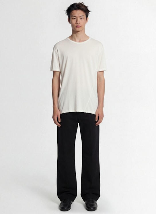 Rick Owens - T-Shirt aus Baumwolljersey mit Druck „Level T“
