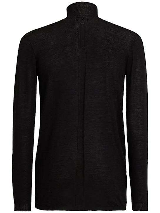 Rick Owens: Rollkragenoberteil aus Wolle „Level“