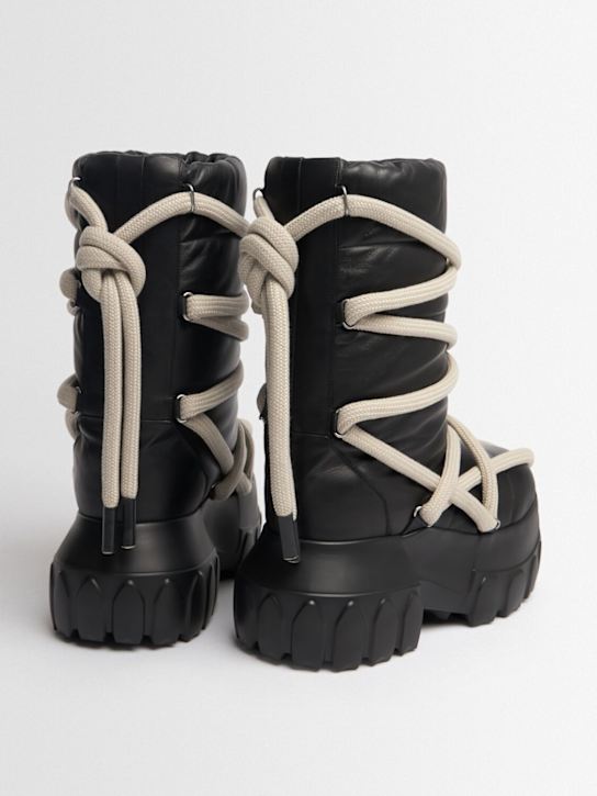 Rick Owens: Lederstiefel „Lunar Mega Tractor“
