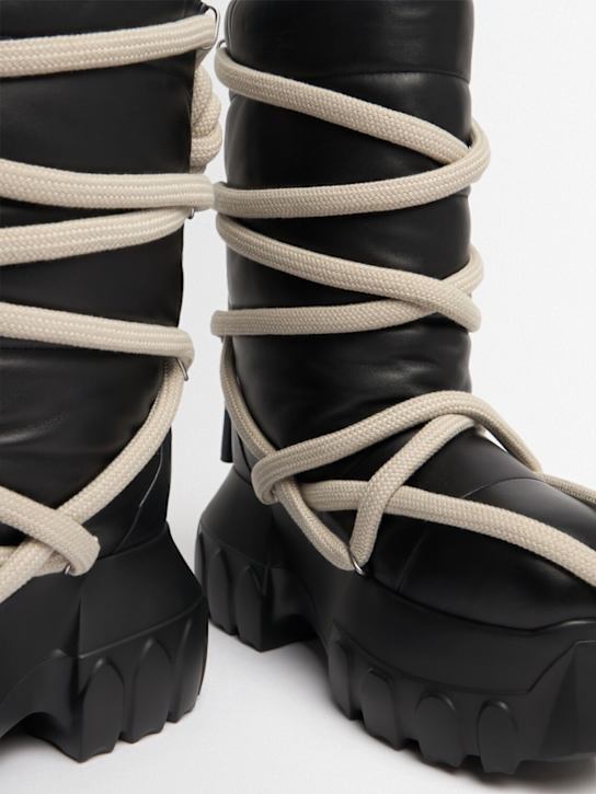 Rick Owens: Lederstiefel „Lunar Mega Tractor“