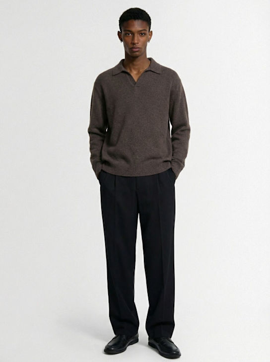 The Row: Strick-Poloshirt „Leach“