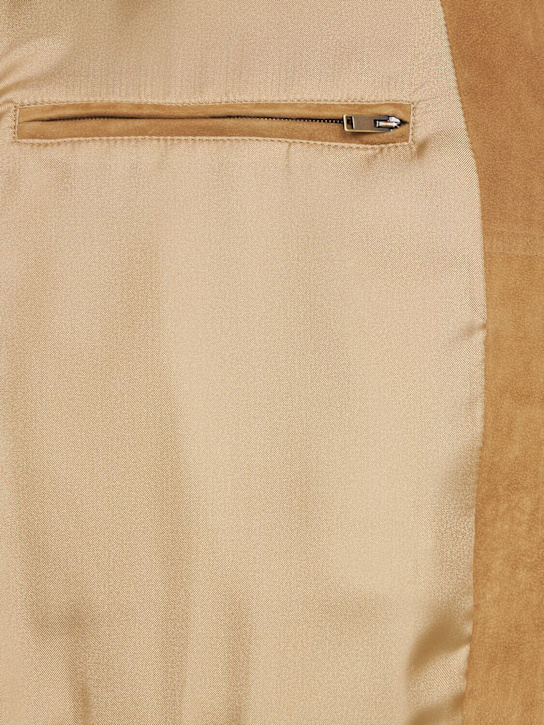 The Row: Lederjacke „Naran“