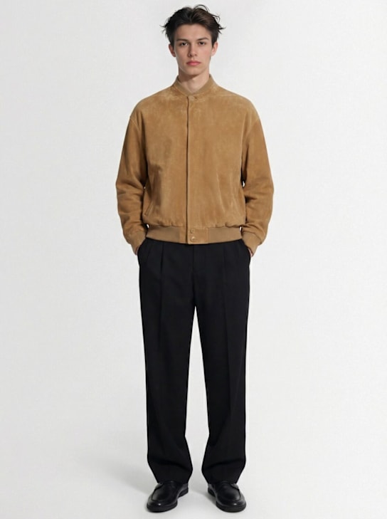 The Row: Lederjacke „Naran“