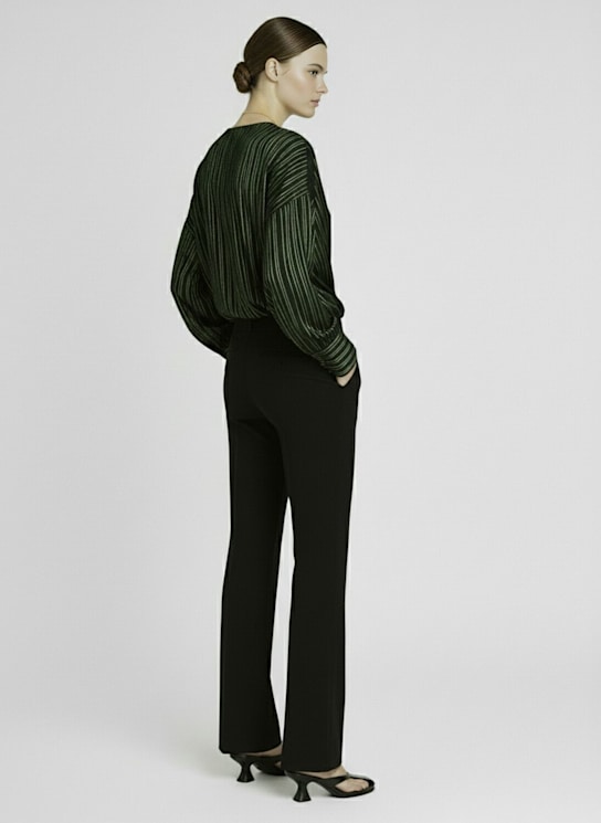 Dries Van Noten: Wide-leg trousers with pleats