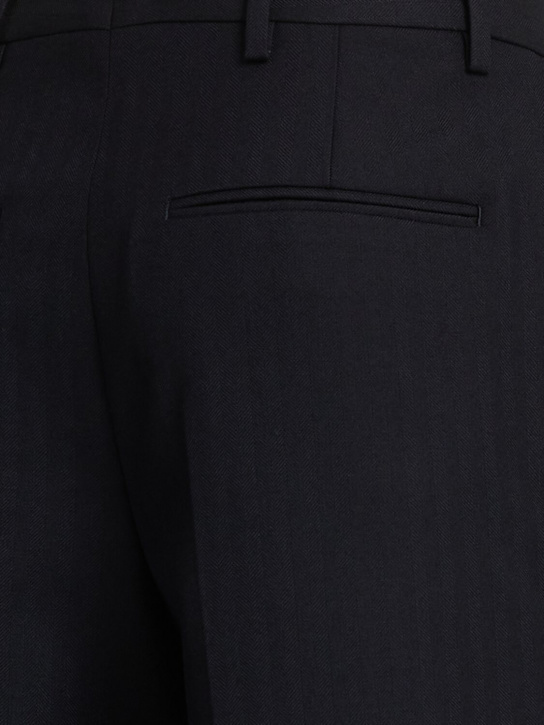 Dries Van Noten: Wide-leg trousers with pleats