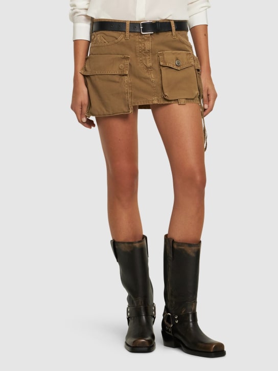 Paris Texas - 45mm hohe Stiefel aus Leder „Roxy“