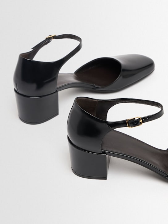 The Row: 45mm Penelope patent leather pumps