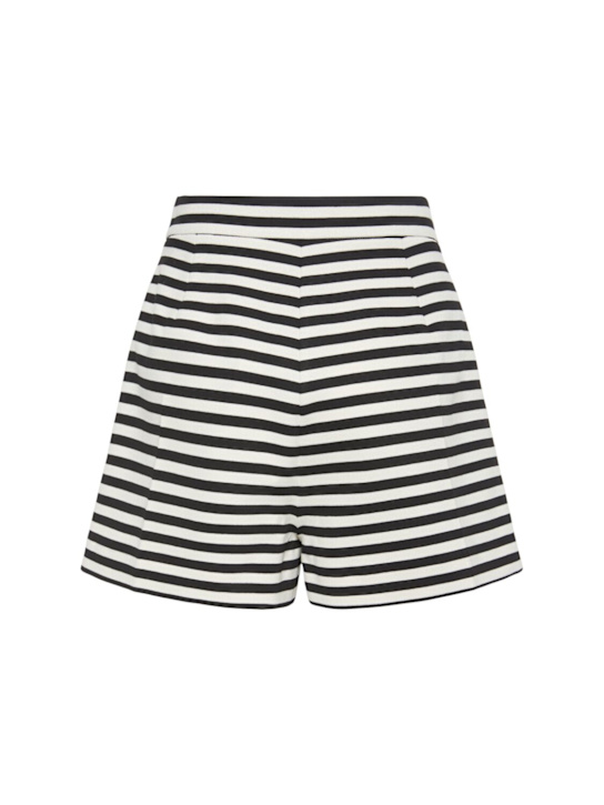 Max Mara: Shorts Onirica in jersey a righe