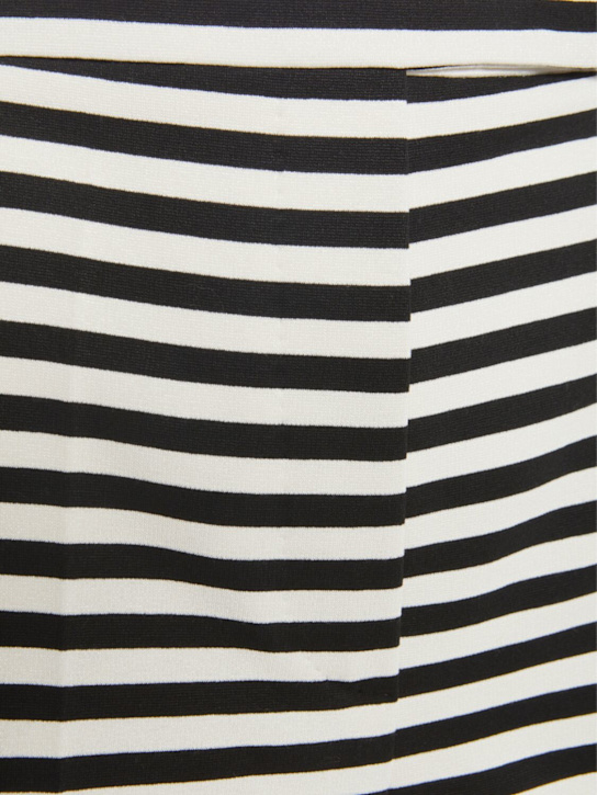 Max Mara: Shorts Onirica in jersey a righe