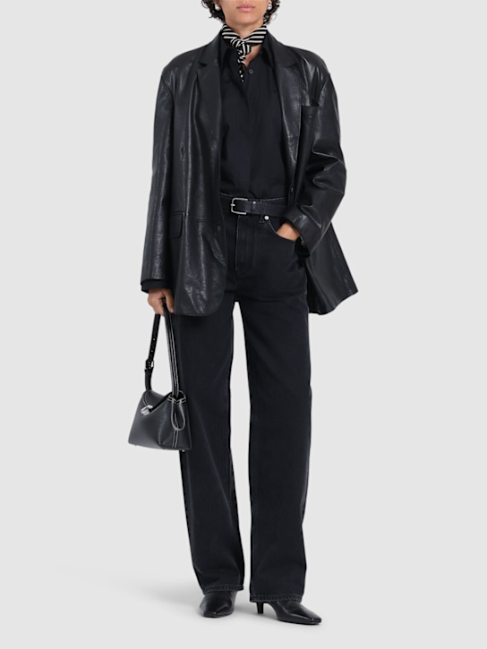 Loulou De Saison: Jeans Samur in denim di cotone