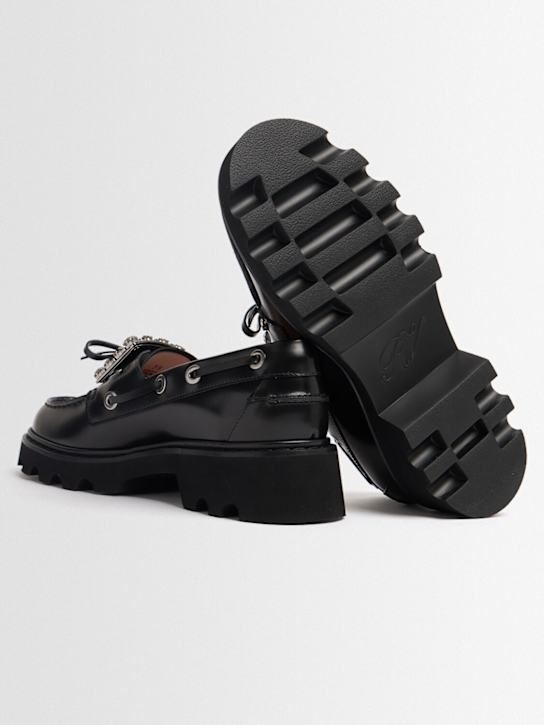 Roger Vivier: Mocassins en cuir Viv Rangers 20 mm
