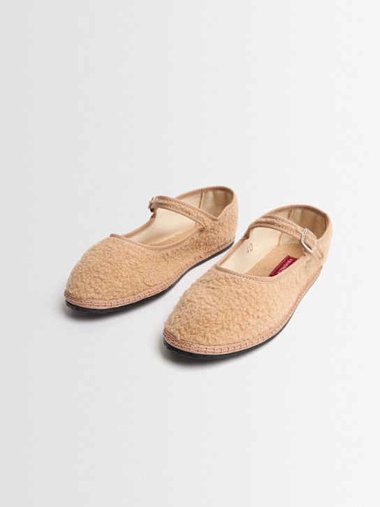 Vibi Venezia: Ballerines en teddy Mary Jane Susan 10 mm