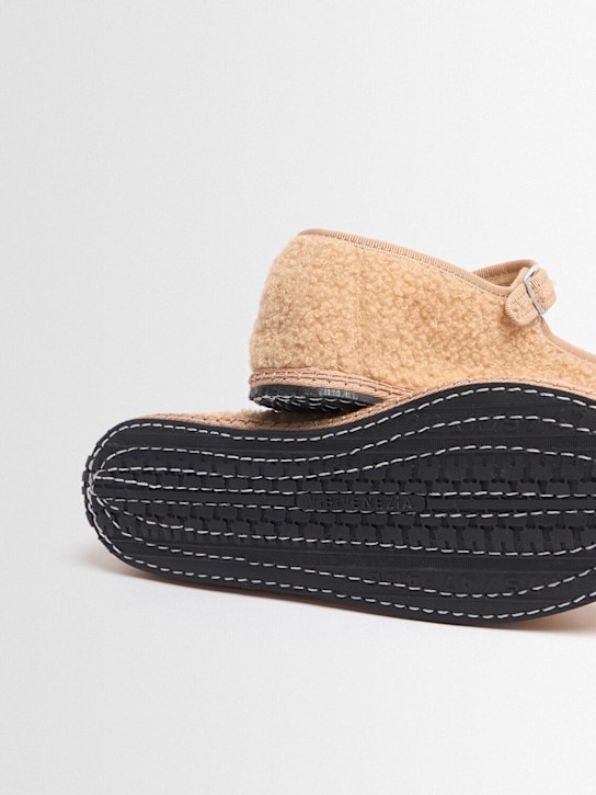 Vibi Venezia: Ballerines en teddy Mary Jane Susan 10 mm