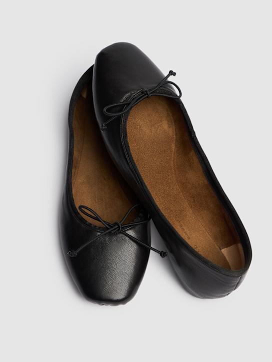 Khaite: Bailarinas de piel 10mm