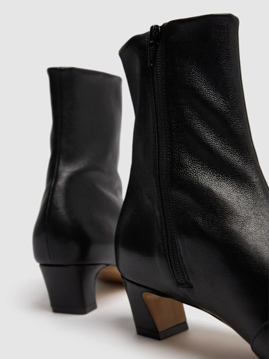 Khaite: 40mm hohe Stiefel aus Stretch-Leder „Nevada“