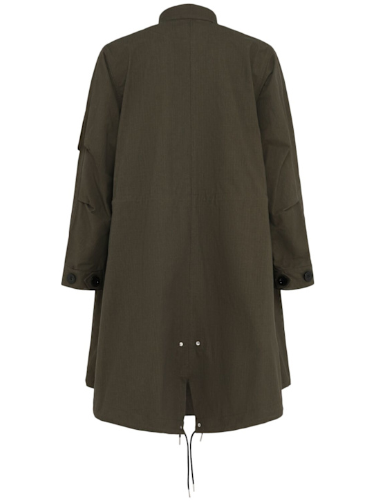 Sacai: Ripstop-Mantel