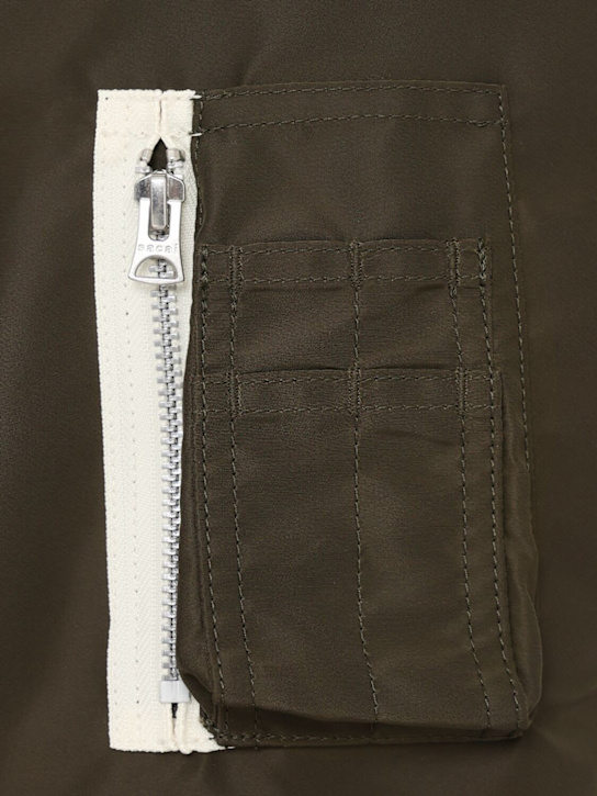 Sacai: Jacke aus Nylontwill