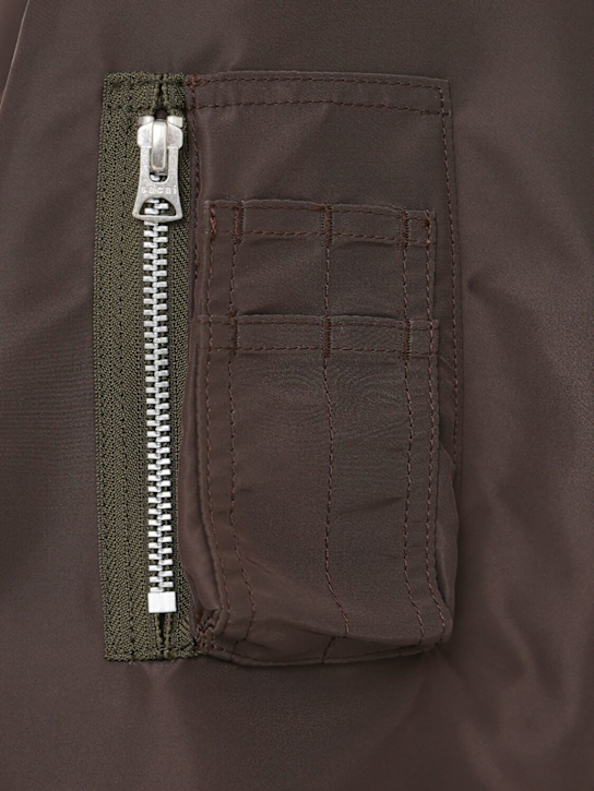 Sacai: Jacke aus Nylontwill