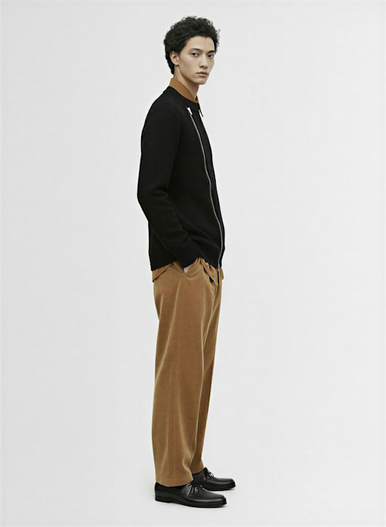 Sacai: Strickjacke aus Wolle