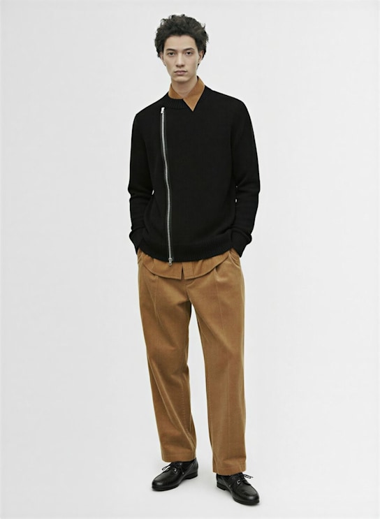 Sacai: Strickjacke aus Wolle