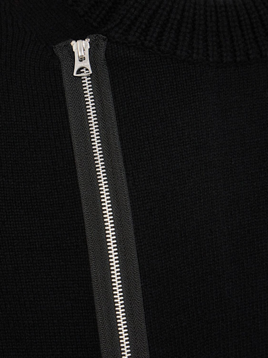 Sacai: Strickjacke aus Wolle