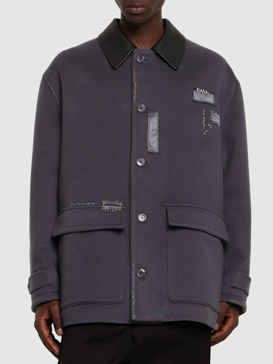 Marni: Relaxed fit light wool parka