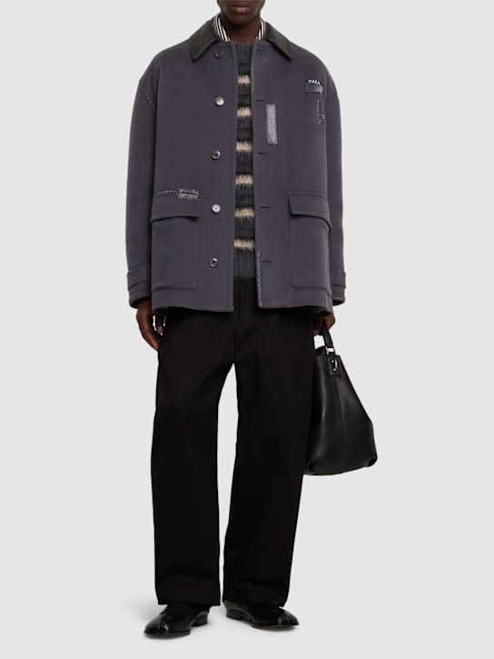 Marni - Relaxed fit light wool parka