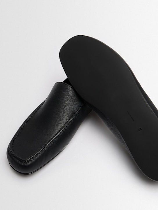 The Row: Lederschuhe „Leo“