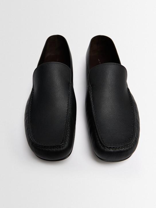 The Row: Lederschuhe „Leo“