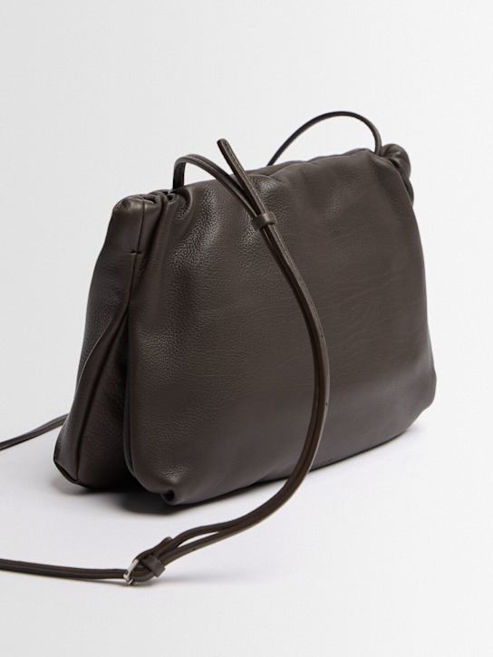 The Row: Bourse micro grain leather shoulder bag