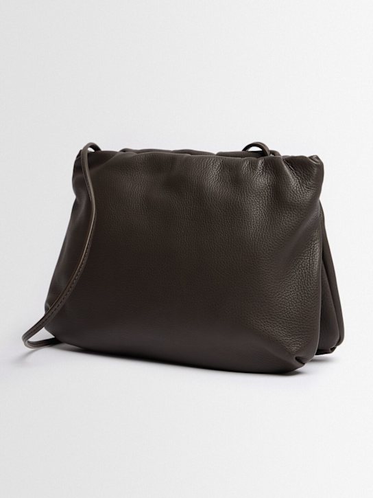 The Row: Bourse micro grain leather shoulder bag