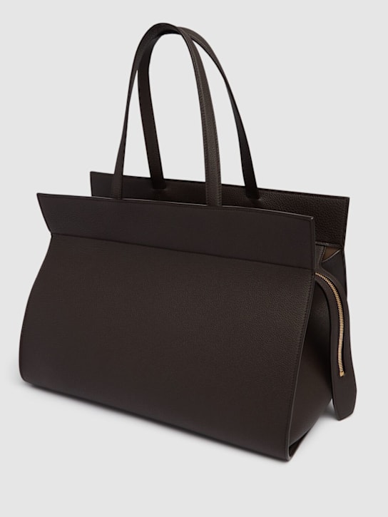 Khaite: Bolso tote Crosby de piel suave