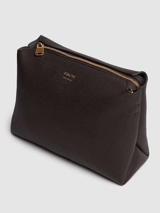 Khaite: Borsa a tracolla media Lina in pelle martellata