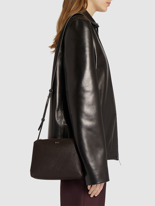 Khaite - Medium Lina grain leather crossbody bag
