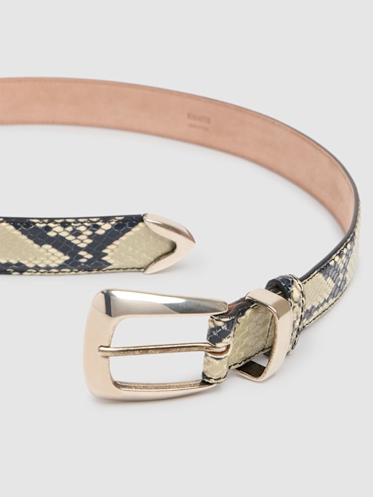 Khaite: 3cm breiter Ledergürtel „Benny“