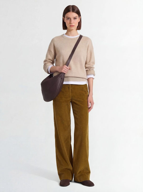 Proenza Schouler: Cordhose mit weitem Bein „Lidie“