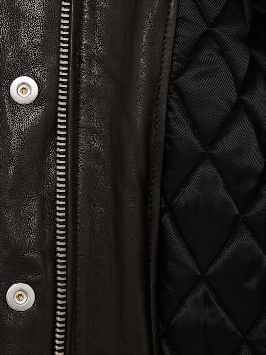 Proenza Schouler: Laney semigloss leather jacket