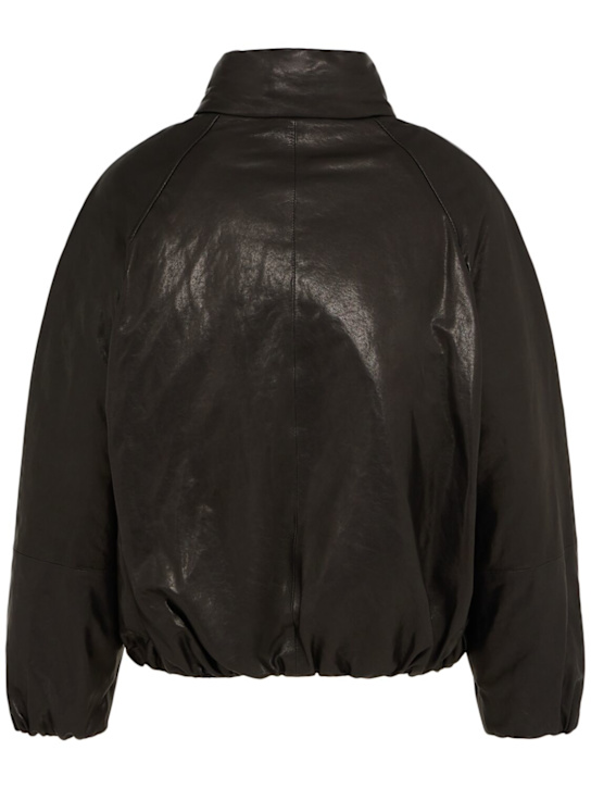 Proenza Schouler: Laney semigloss leather jacket