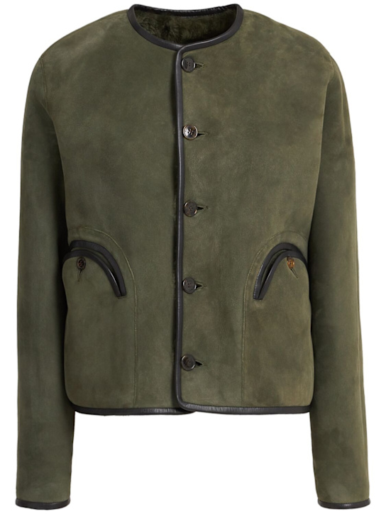 Blazé Milano: Gliss Bolero Jacket in Fur without Collar