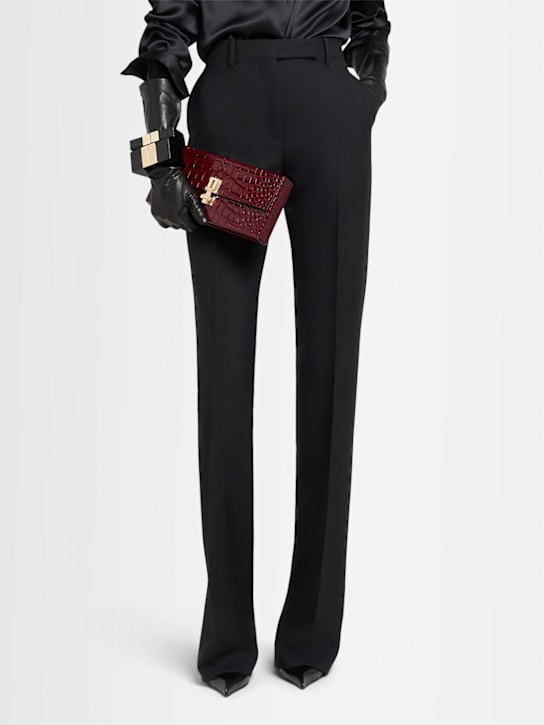 Tom Ford: Pochette E/W in pelle stampa coccodrillo