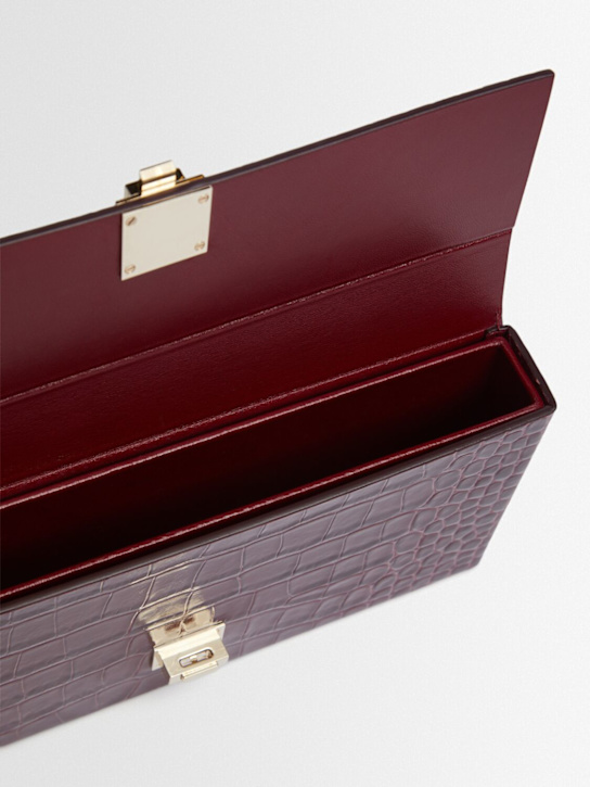 Tom Ford: Pochette E/W in pelle stampa coccodrillo