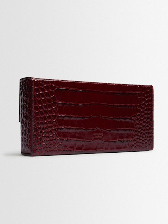 Tom Ford: Pochette E/W in pelle stampa coccodrillo