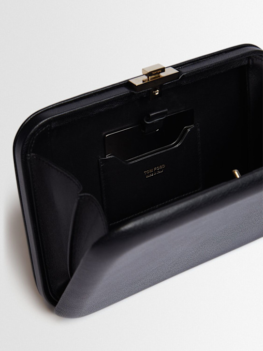 Tom Ford: Clutch Minaudiere de piel de grano