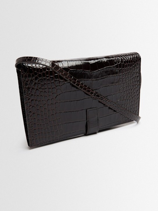 Tom Ford: Croc embossed patent leather clutch