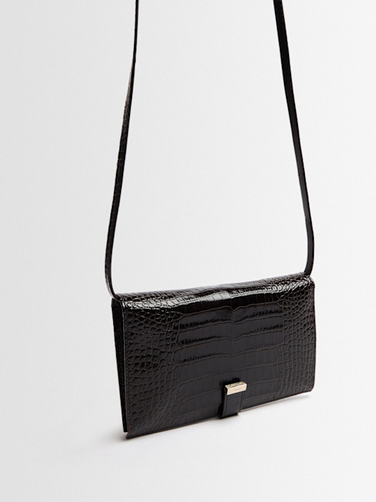 Tom Ford: Croc embossed patent leather clutch