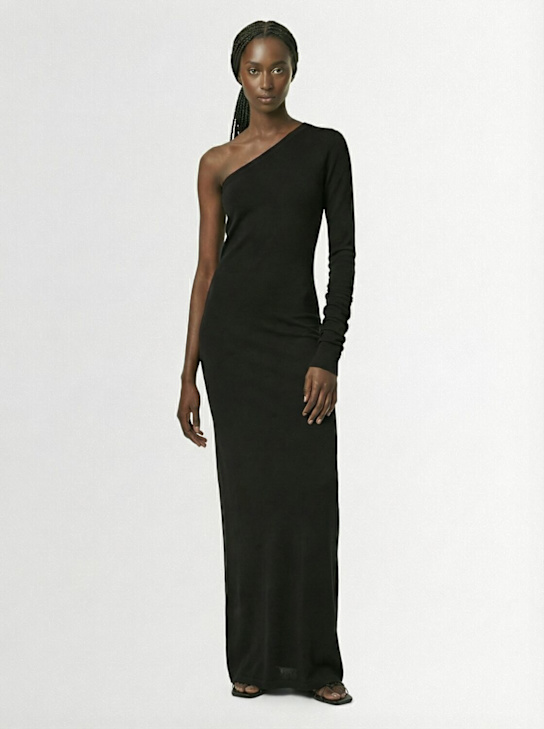 Rick Owens DRKSHDW - Robe longue Ziggy à une manche